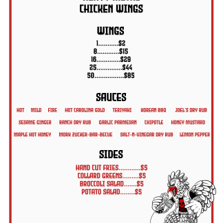 Heavy Metal Chicken Wings