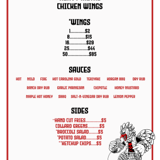 Heavy Metal Chicken Wings