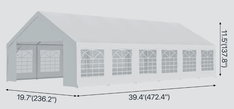 Canopy Tent 20x40 feet - Image 3
